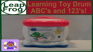 2001 LeapFrog Learning Musical Toy Drum [upl. by Eshman]