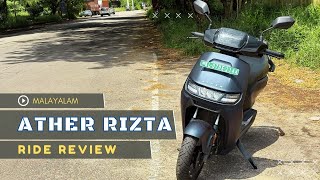 Ather Rizta Malayalam Ride Review malayalam atherrizta atherelectricscooter [upl. by Platus]