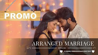 Arranged Marriage  Promo  Kavin Weds Nila  Vishnu Unnikrishnan  Sonali  Zero Filter [upl. by Nedgo]