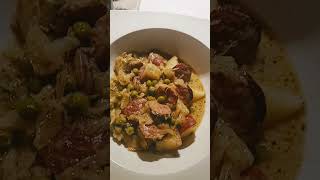 Sauerkraut amp Sausage stew shorts sauerkraut sausage stews easycooking [upl. by Carbo]