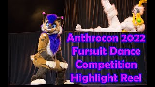 Anthrocon 2022 Fursuit Dance Competition Highlight Reel [upl. by Emyam]