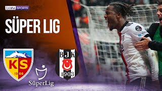 Besiktas vs Kayserispor  SÜPER LIG HIGHLIGHTS  12122021  beIN SPORTS USA [upl. by Cocke293]