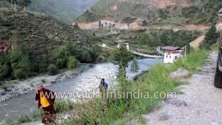 Tamchoe or Tachog Lhakhang along ParoThumphu route [upl. by Thebazile]