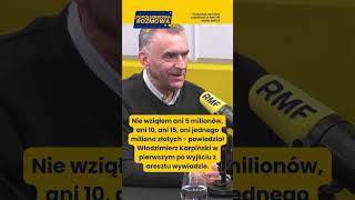 Włodzimierz Karpiński w pierwszym po wyjściu z aresztu wywiadzie [upl. by Celeste]