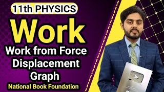 work class 11  Work done from force displacement graph  National book foundation  NBF  all board [upl. by Nyliret]