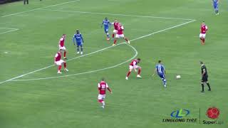 Linglong Tire Super liga 201920  11Kolo NAPREDAK – CRVENA ZVEZDA 01 00 [upl. by Tish]