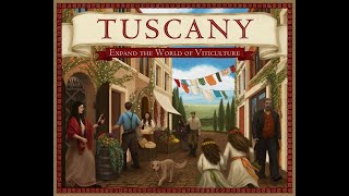 【汤米酱】Board Game 桌游开箱027 Viticulture Tuscany Expand the World of Viticulture Unboxing 葡萄酒庄园 托斯卡纳原版 [upl. by Euqinor]