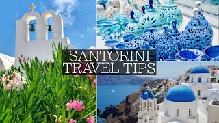 Top 10 Things to Know BEFORE Visiting SANTORINI Greece Travel Planning [upl. by Rothstein]