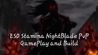 ESO Stamina NightBlade Build  Update 35  Lost Depths  PvP 1vX [upl. by Liew]