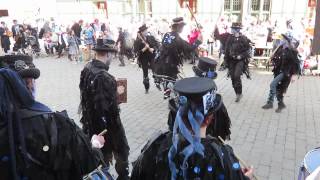 Boggarts Breakfast dance Blue Jay at the First Stockport Old Town Folk Festival Sunday 260415 [upl. by Ibob]