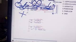 Laptop motherboard schematic reading for beginners part 2  on off circuit watch full video [upl. by Michale]