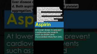 Comparison between aspirin and Tylenol acetaminophen [upl. by Novak391]