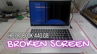 HP PROBOOK 440 G8 SCREEN REPLACEMENT [upl. by Nosyerg]