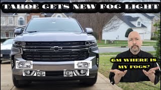 2021 2022 Chevrette Tahoe  Suburban Modes and fog light installations [upl. by Cinderella]