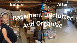 Last Basement Declutter for a While I’m 30 weeks pregnant and tired [upl. by Poler]