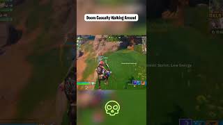 Doom’s daily cardio walking menacingly 😂 fortnite shorts [upl. by Mundy]