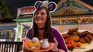 Make Sebastians Bistro part of your world 🔱 Disneys Caribbean Beach food review 2024 [upl. by Suoirred]