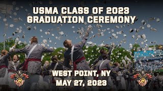 US Military Academy at West Point Class of 2023 Graduation Ceremony [upl. by Filomena]