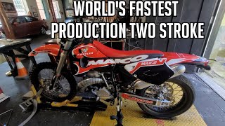 2023 MAICO 700 DYNO PROOF 40 MORE TOURQUE THAN CRF450 THE WORLDS FASTEST PRODUCTION 2 STROKE [upl. by Dell]