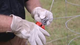 How to Strip the knot from a Fixed Knot Fence [upl. by Enirol]