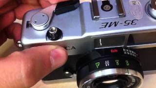 Yashica 35ME ragefinder preview [upl. by Goldarina]