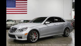 2013 Mercedes Benz E63 AMG For Sale  Walk Around 26k Miles [upl. by Fotzsyzrk774]