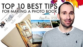 TOP 10 TIPS FOR MAKING A PHOTO BOOK [upl. by Adnamahs]