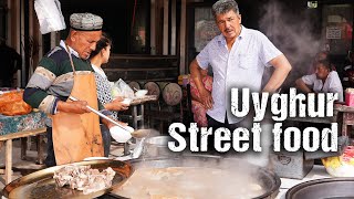 MUSLIM street food market in rural Kashgar Xinjiang  deep tour in Islamic China  S2 EP41 [upl. by Auos]