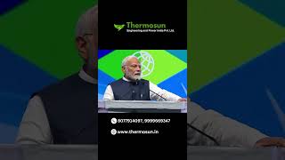 PM Modi Launches Surya Ghar Muft Bijli Yojna at Global Renewable Energy Investor Meet [upl. by Ire805]