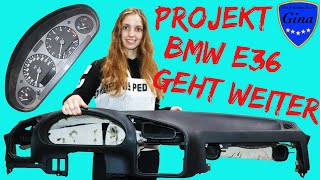 BMW E36 PROJEKT 🔹 ARMATURENBRETT  TACHO  HANDSCHUHFACH  MITTELKONSOLE AUSBAUEN 🔹 DIY [upl. by Eednus]