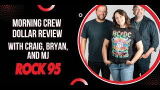 Dollar Reviews  The Rock 95 Morning Crew Try Dollar Store Escargot [upl. by Rochemont]