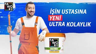 Fawori Ultra Soft Mat Silikonlu İç Cephe Boyası [upl. by Lehcor204]