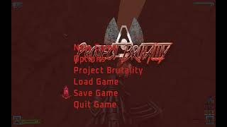 Doom 2 Project Brutality Realm of Chaos Map 09  Machine Gun Etiquette Part 2 [upl. by Hitt]