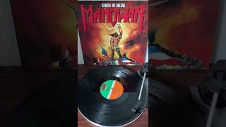 manowar heavymetal 80srock metal vinylcommunity vinylrecords vinylcollection shorts [upl. by Goda]