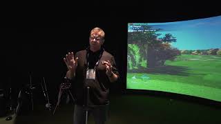 aboutGolf Simulators at the PGA Merchandise Show 2023 pga2023 par2pro2023 par2pro [upl. by Colwell]