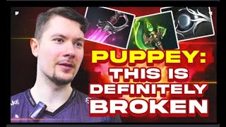 What does Puppey think about the Patch Drop midtournament Dota2 [upl. by Idissak527]