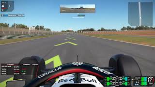 Red Bull 2022 white in Brasilia outer ring Automobilista 2 [upl. by Kimmy]