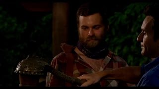 Survivor Blood vs Water  Caleb Blindsided [upl. by Gnoz]