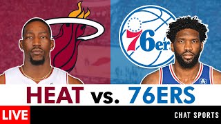 Heat vs 76ers Live Streaming Scoreboard PlayByPlay Highlights  NBA League Pass Stream [upl. by Kenwrick383]