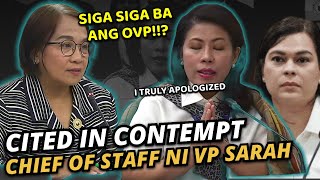 “SIGA SIGA BA ANG OVP” ATTY ZULEIKA LOPEZ PINAKULONG NI CONG FRANCE CASTRO [upl. by Jenks]