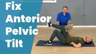 Anterior Pelvic Tilt Correction Exercises [upl. by Saxon]