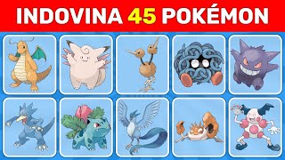 Indovina 45 Pokémon Prima Generazione in 3 secondi [upl. by Howell]