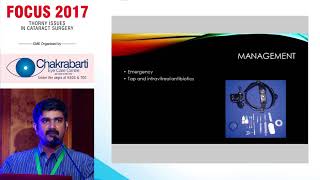 Post Cataract Endophthalmitis Update Focus 2017 Dr Prakash V S [upl. by Itnuahsa]