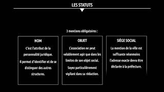 Les statuts [upl. by Leay]