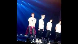 FANCAM Jun K  2PM World Tour Go Crazy in Bangkok [upl. by Anaul]