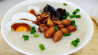 The secret recipe on how to cook smooth perfect porridge jook just like in dim sum restaurants [upl. by Asel62]