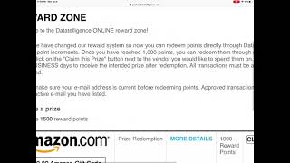 HOW TO REDEEM 10 AMAZON GIFTCARD FROM DATATELLIGENCE ONLINE SURVEYS  PINK HAMOY [upl. by Eidas740]