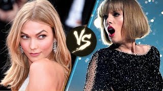 Taylor Swifts Former Squad Member Karlie Kloss Uses a Katy Perry Song to DISS Her [upl. by Anileba393]