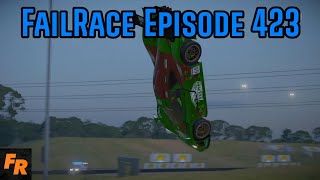 Failrace Episode 423  GT1 Cars Doing Backflips [upl. by Ellinej]