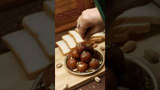 Bread Gulab Jamun Recipe  ब्रेड के गुलाब जामुन  Indian Dessert  Sweets Recipe in Hindi  sweet [upl. by Aicylla]